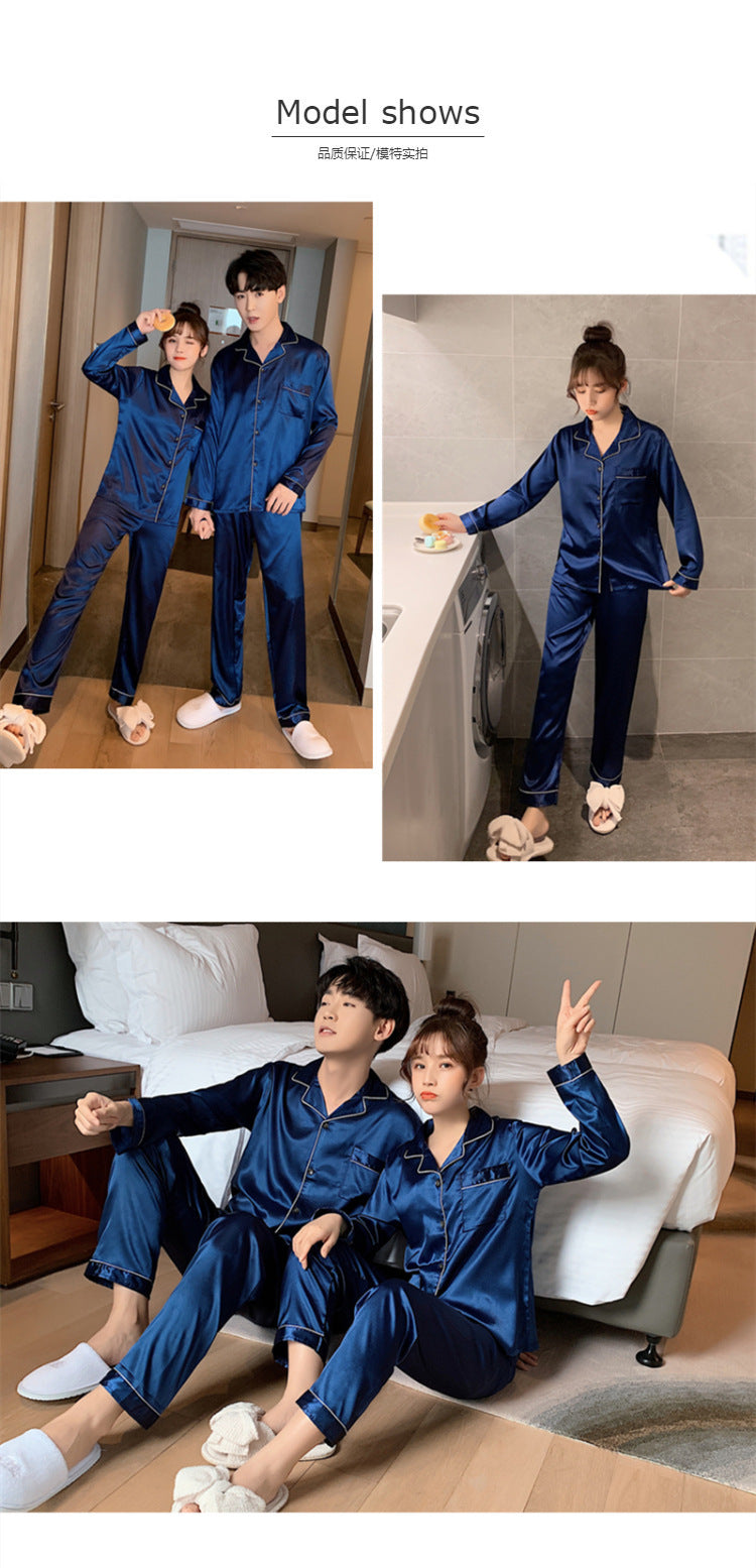 itle: Women's Satin Pajama Set