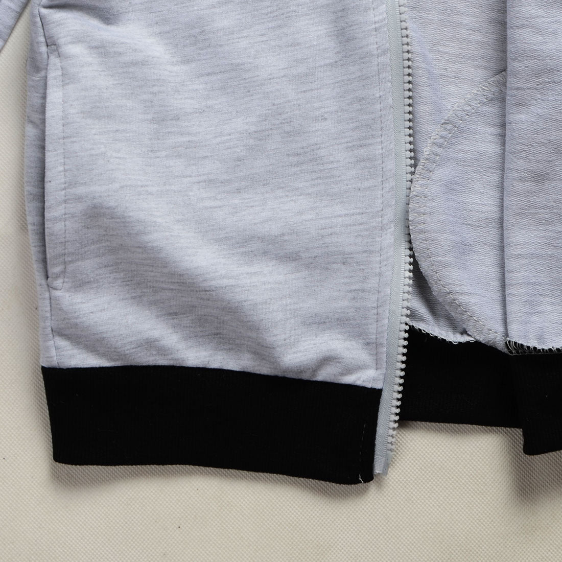 Men's Casual Hooded Jacket with Digital Printing and Detachable Hood by NoEnName_Null