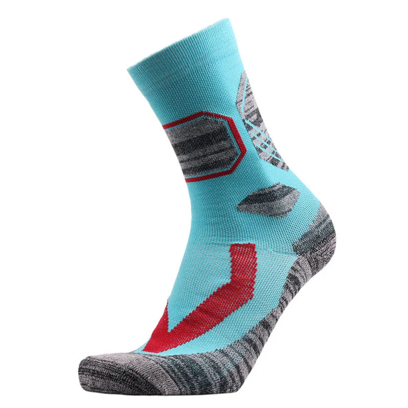 BROTHOCK Men’s Knee-High Skiing Socks - Breathable, Anti-Friction & Comfortable for Winter Sports