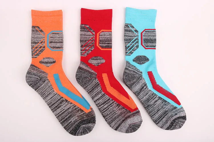 BROTHOCK Men’s Knee-High Skiing Socks - Breathable, Anti-Friction & Comfortable for Winter Sports