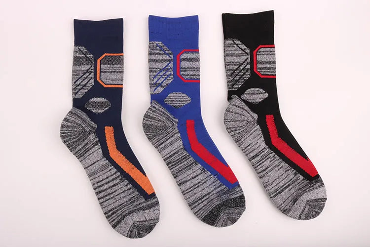 BROTHOCK Men’s Knee-High Skiing Socks - Breathable, Anti-Friction & Comfortable for Winter Sports