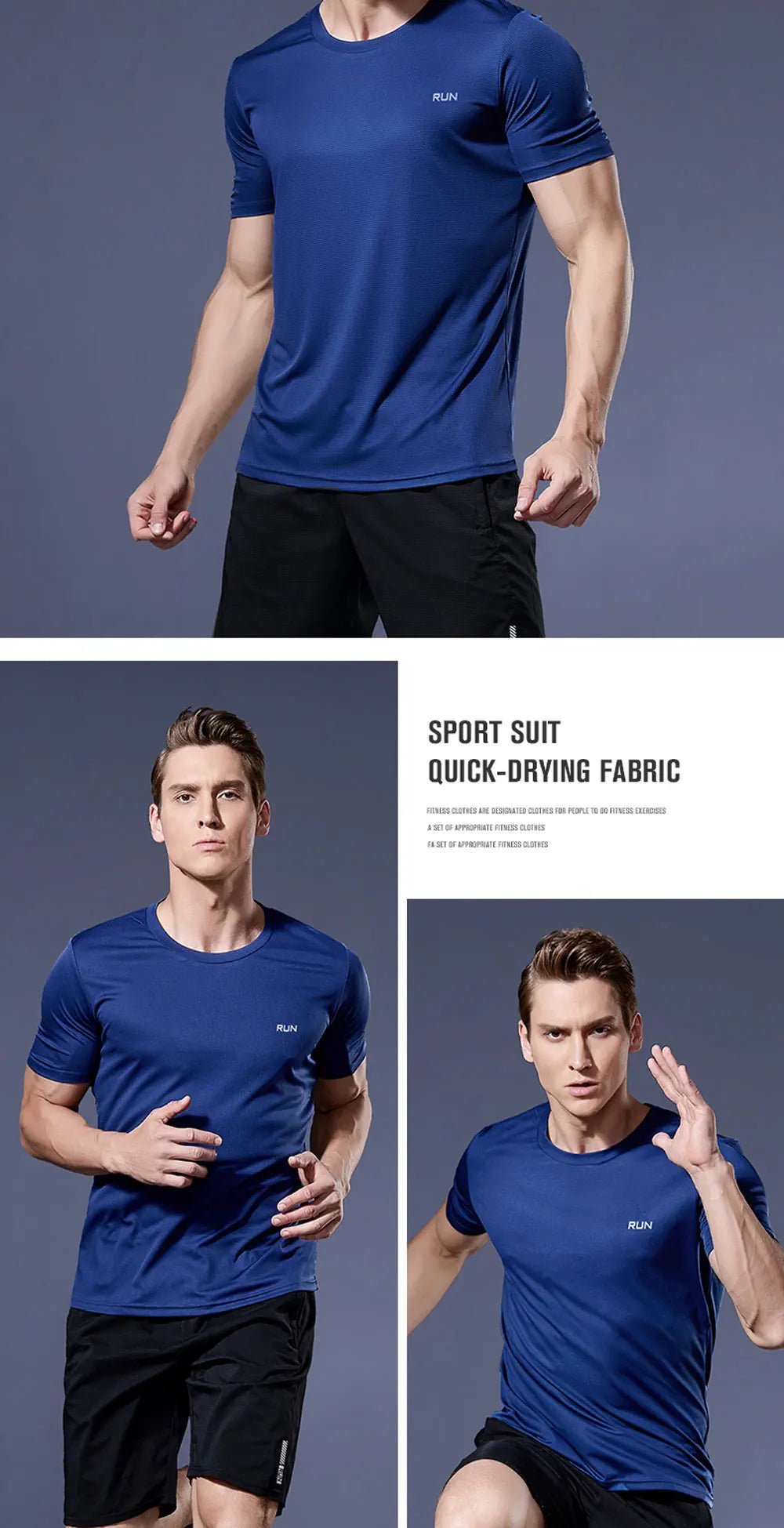 Men’s Quick-Dry Reflective Gym T-Shirt – Anti-Sweat Sportswear for Running, Basketball, Fitness