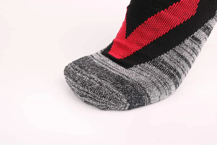 BROTHOCK Men’s Knee-High Skiing Socks - Breathable, Anti-Friction & Comfortable for Winter Sports