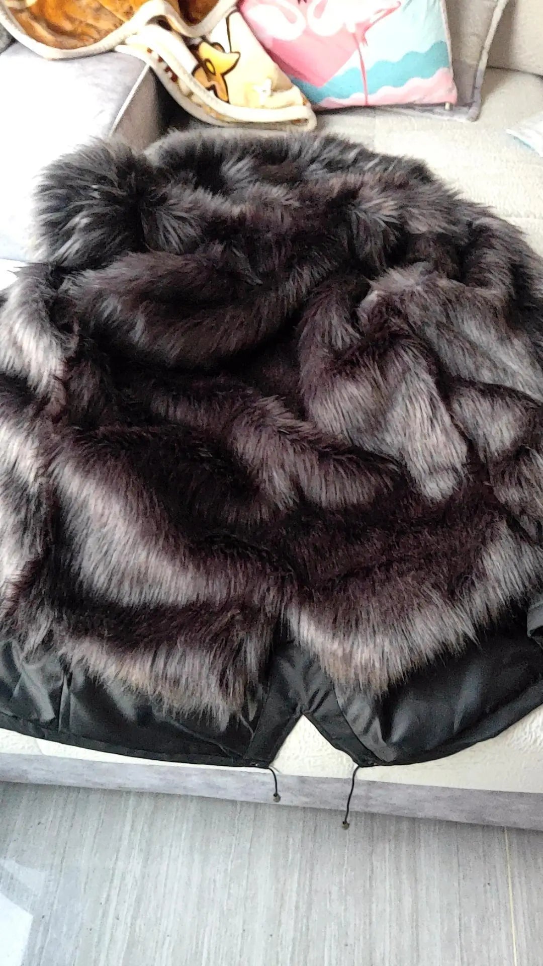 Hanzangl Men’s Smart Casual Winter Jacket Faux Fur Lined & Detachable Liner for Ultimate Comfort