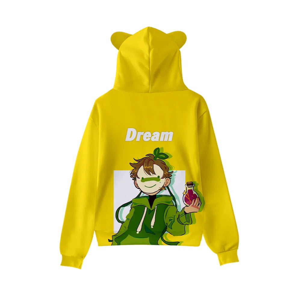 Men’s Casual Cartoon Hooded Hoodie – Spring and Autumn by NoEnName_Null