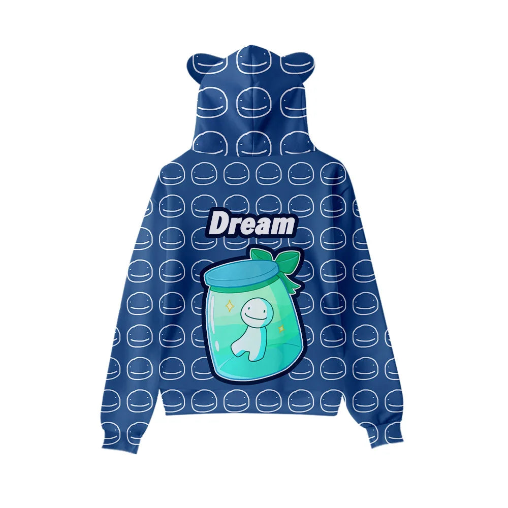 Men’s Casual Cartoon Hooded Hoodie – Spring and Autumn by NoEnName_Null