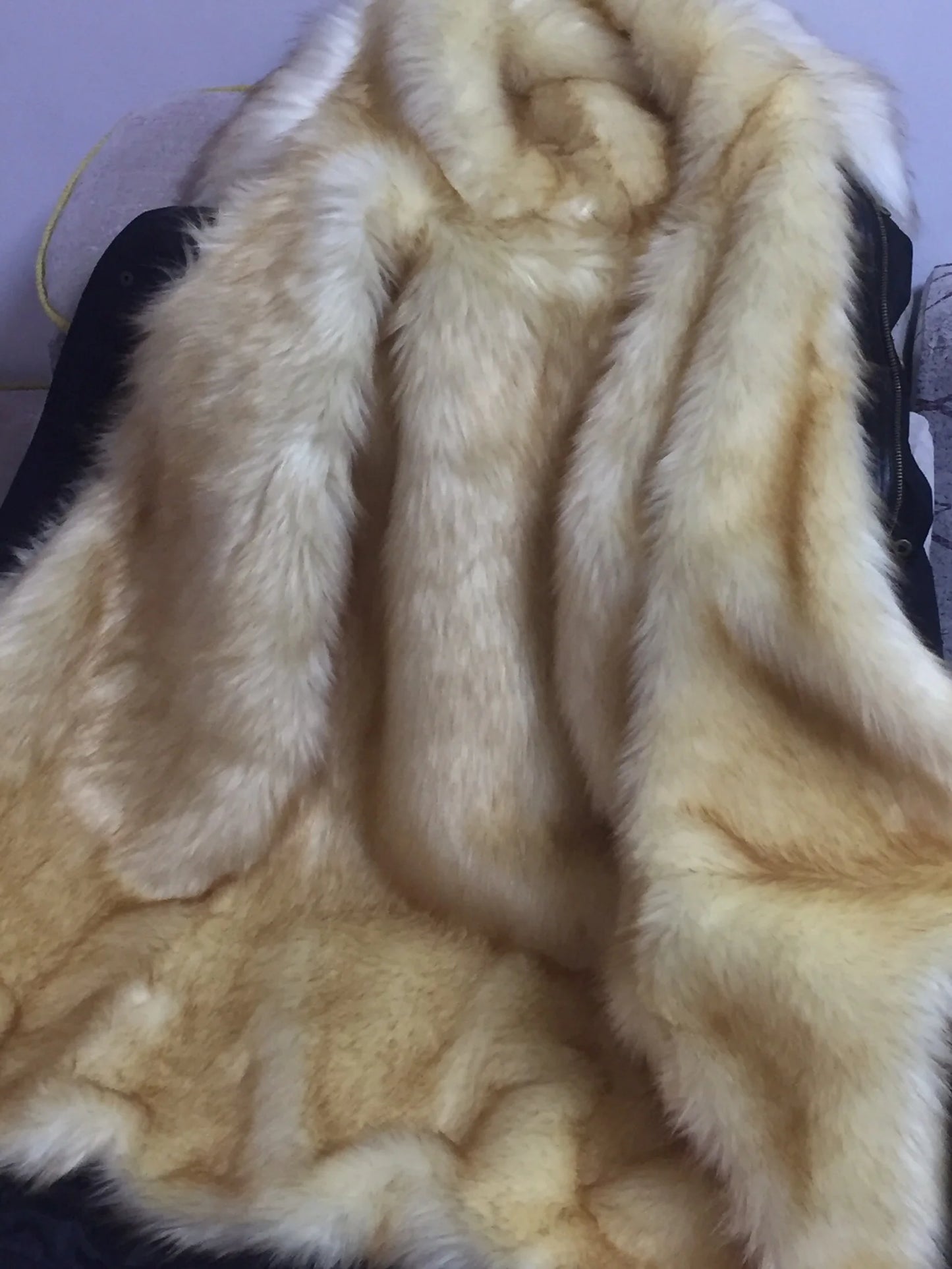 Hanzangl Men’s Smart Casual Winter Jacket Faux Fur Lined & Detachable Liner for Ultimate Comfort