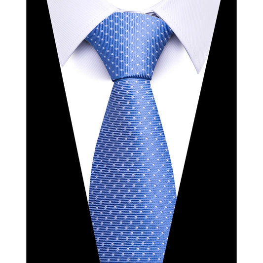 Dark Blue wedding Neck silk Tie 