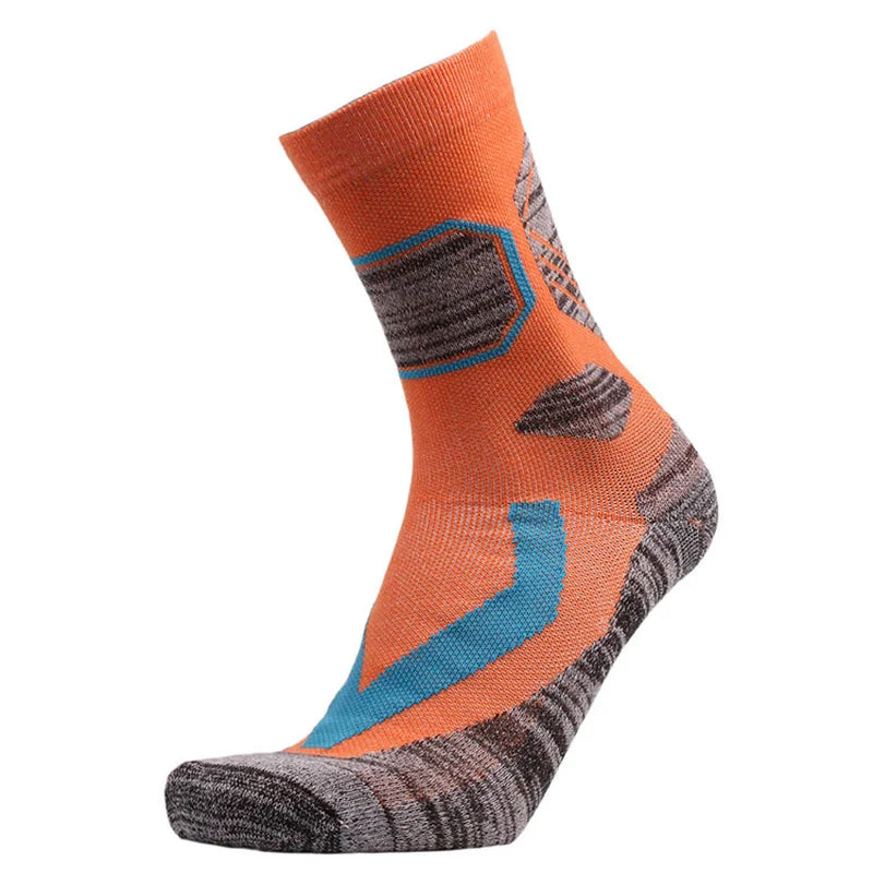 BROTHOCK Men’s Knee-High Skiing Socks - Breathable, Anti-Friction & Comfortable for Winter Sports