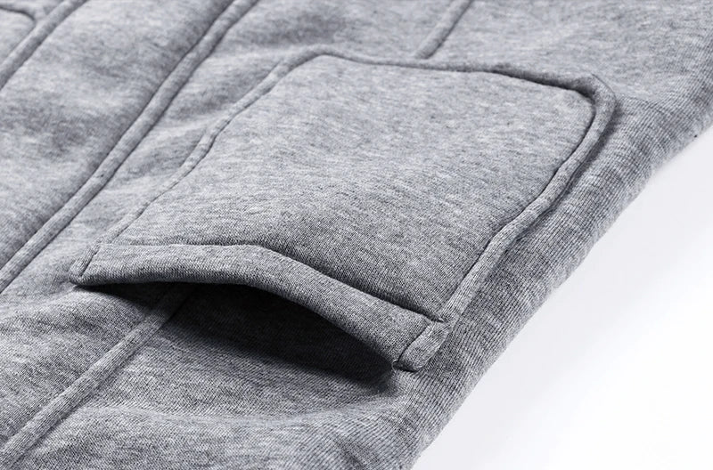 Hallolilla Women's Hooded Zip-Up Fleece Sweatshirt – Casual Loose Fit for Winter