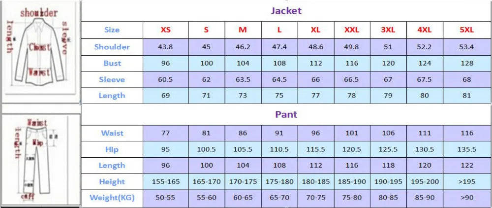 TPSAADE Men’s Smart Casual 2-Piece Suit – Stylish Wedding Jacket & Pant Set