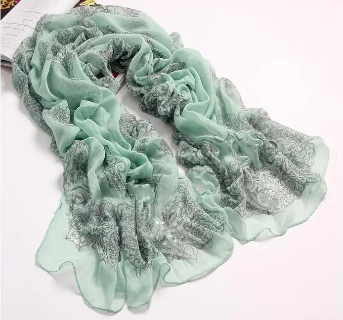 For Prowow Women’s Fashionable Patchwork Scarf a Multifunctional Scarf for All Seasons