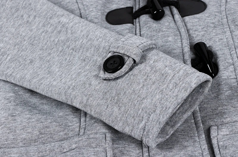 Hallolilla Women's Hooded Zip-Up Fleece Sweatshirt – Casual Loose Fit for Winter