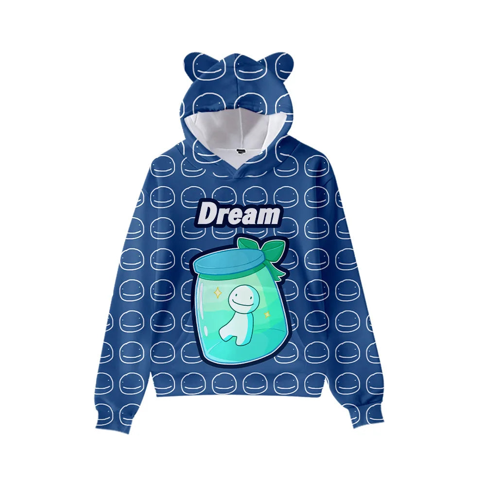 Men’s Casual Cartoon Hooded Hoodie – Spring and Autumn by NoEnName_Null