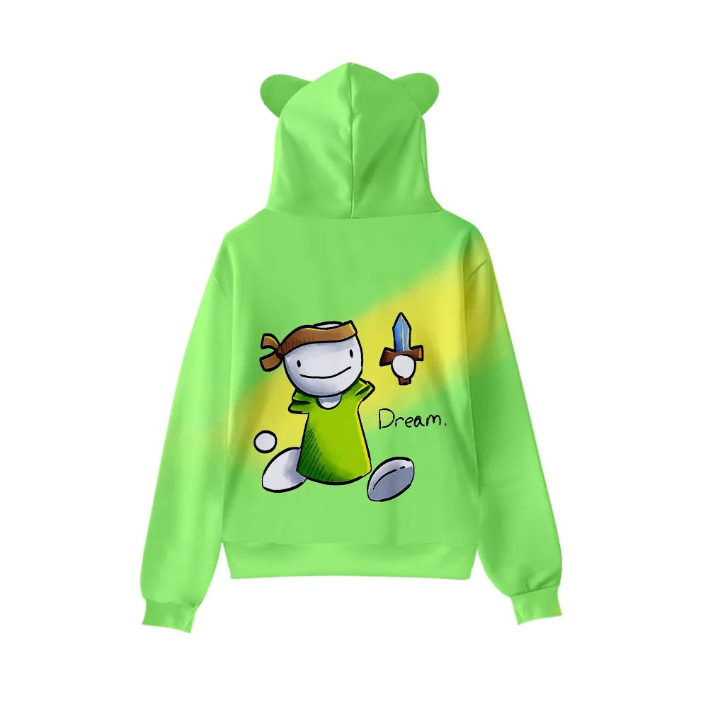 Men’s Casual Cartoon Hooded Hoodie – Spring and Autumn by NoEnName_Null
