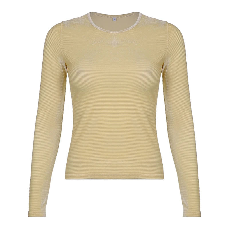 Two Piece Sets Women Autumn Solid  Pencil Pant Skinny Casual Pullover Tops & Elastic Leggings All-match Clothes
