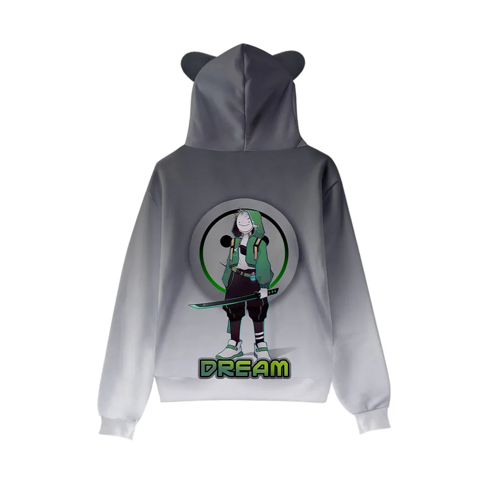Men’s Casual Cartoon Hooded Hoodie – Spring and Autumn by NoEnName_Null