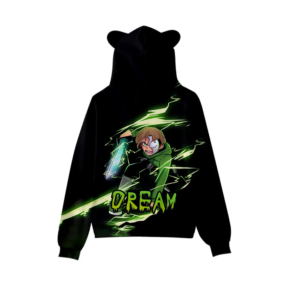 Men’s Casual Cartoon Hooded Hoodie – Spring and Autumn by NoEnName_Null
