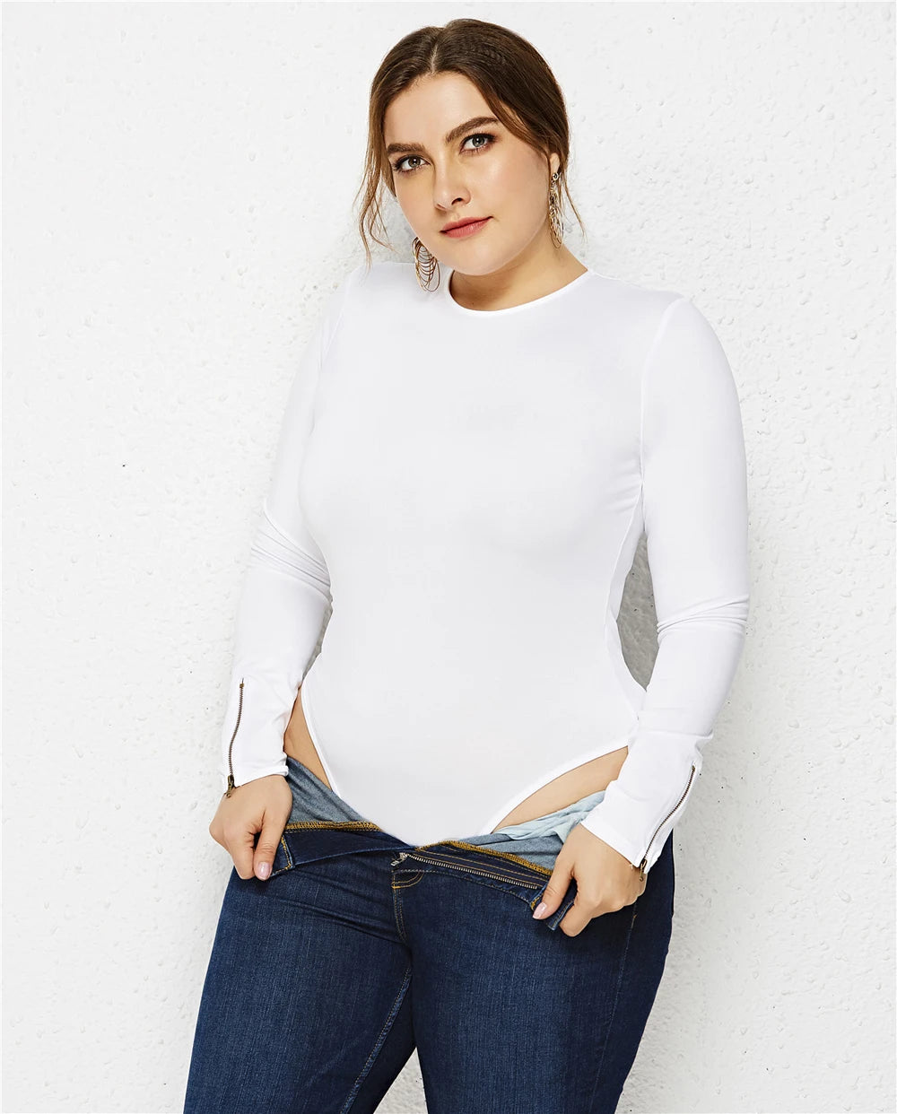 Autumn Winter Clothes Women 2022 Female Top Long Sleeve Shirt Oversize Body Suit Basic Extra Large Size 5XL 6XL Free Shipping