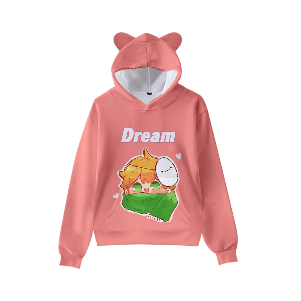 Men’s Casual Cartoon Hooded Hoodie – Spring and Autumn by NoEnName_Null