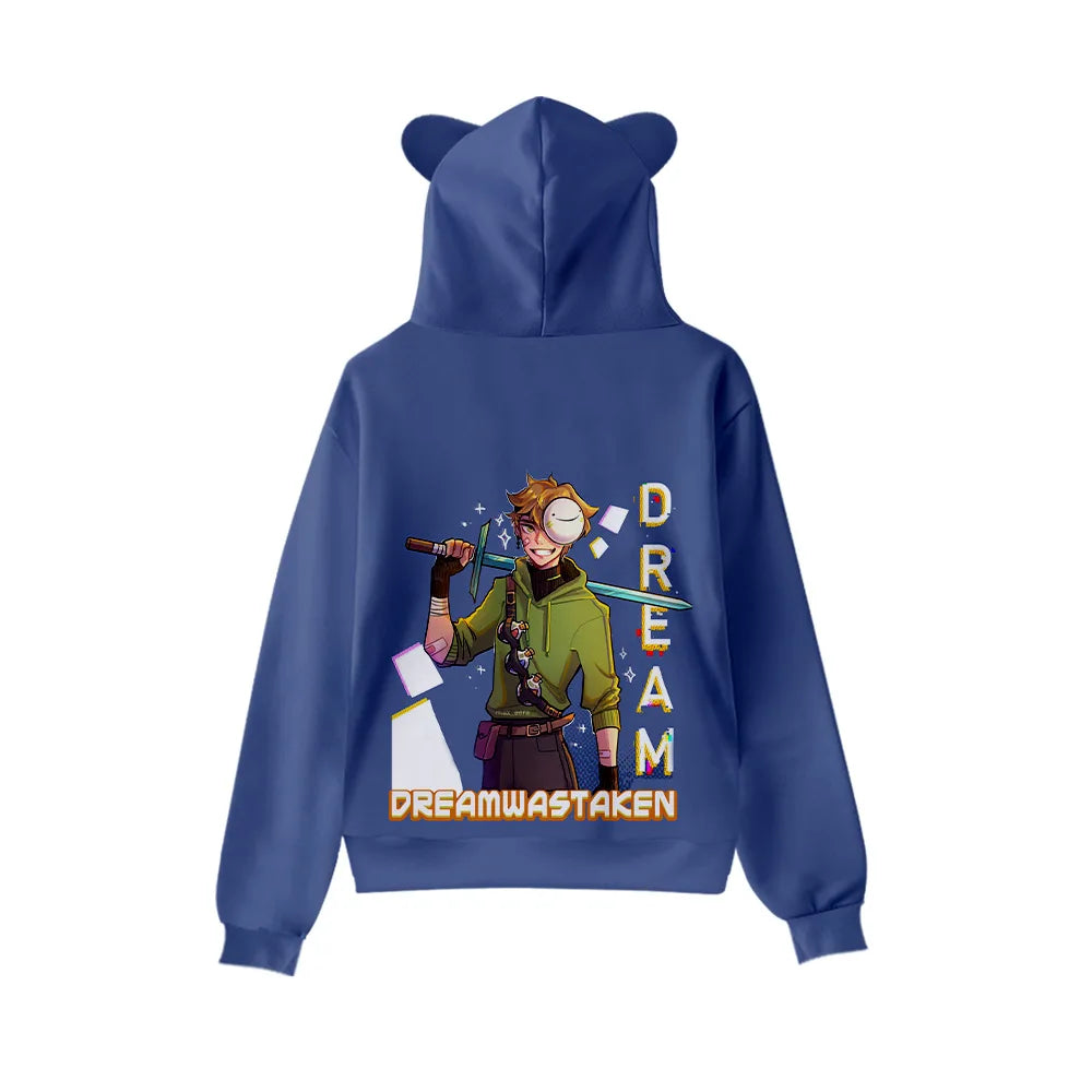 Men’s Casual Cartoon Hooded Hoodie – Spring and Autumn by NoEnName_Null