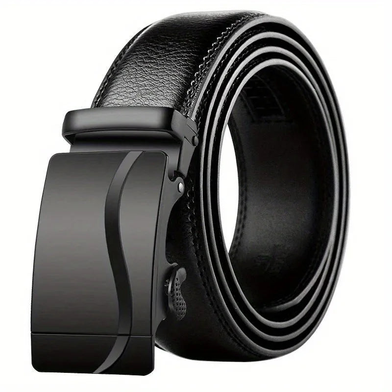 NoEnName_Null Fashion PU Belt for Men – Stylish, Durable, Adjustable Accessory
