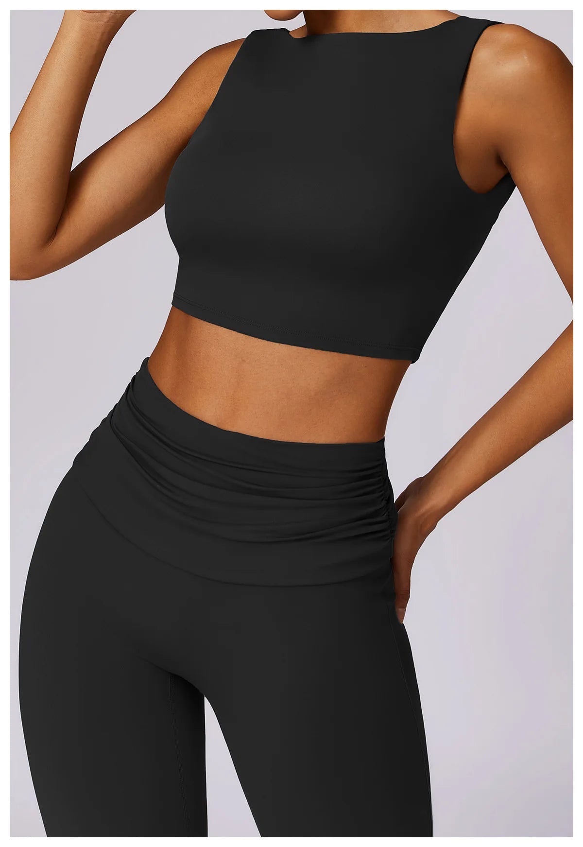 SWELTERING Women's Breathable Fitness Activewear - Nylon/Spandex Sportswear for All Seasons