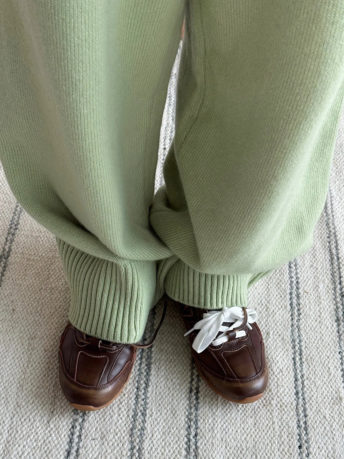 NoEnName_Null Women's Winter Splice Plush Scarf – Stylish & Cozy Casual Accessory