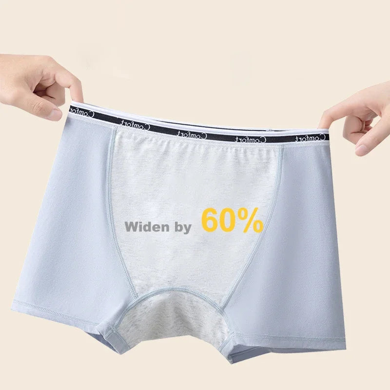 Chen Asta Women High-Rise Cotton Briefs Soft & Comfortable Solid Color Menstrual Panties