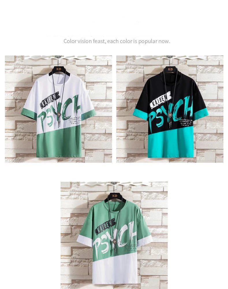 Summer Sets for Men Casual Comfortable and Breathable Short Sleeve Tshirt