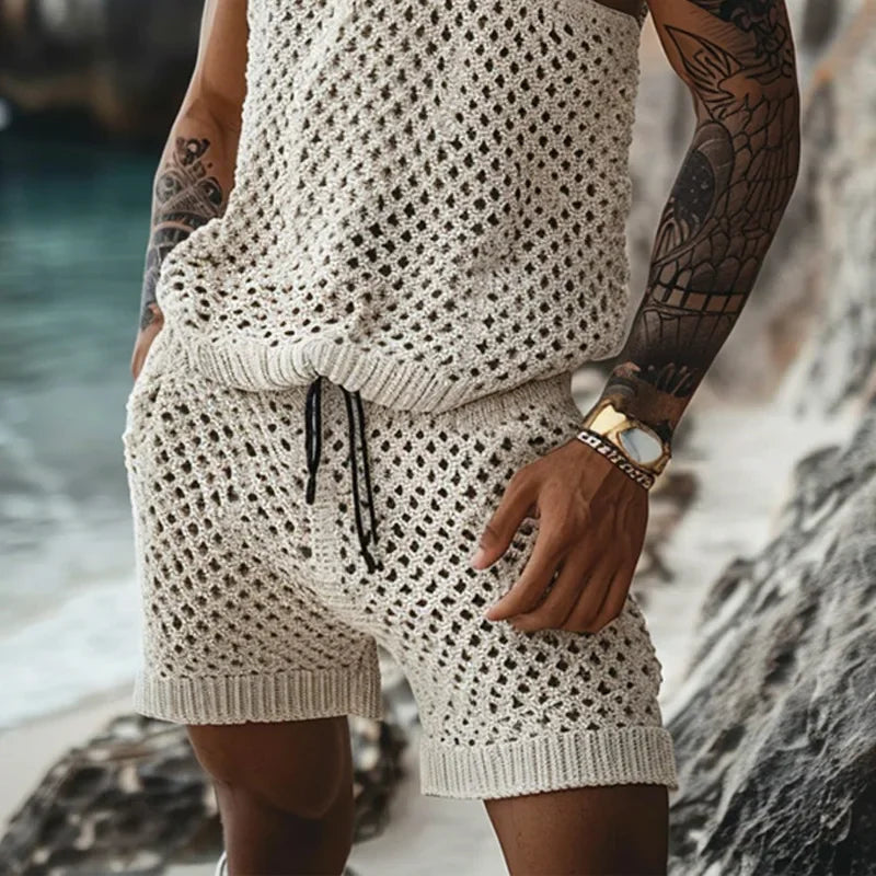 Benefit Mankind Men’s Casual Sleeveless Polyester Summer Tank Top
