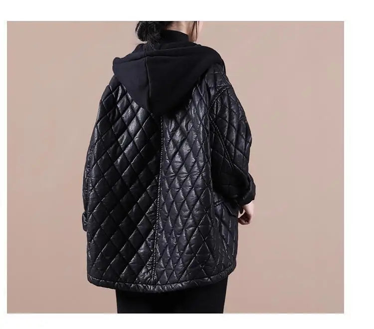 :Premium Women’s Hooded Cotton-Polyester Jacket – Stylish, Warm & Affordabl