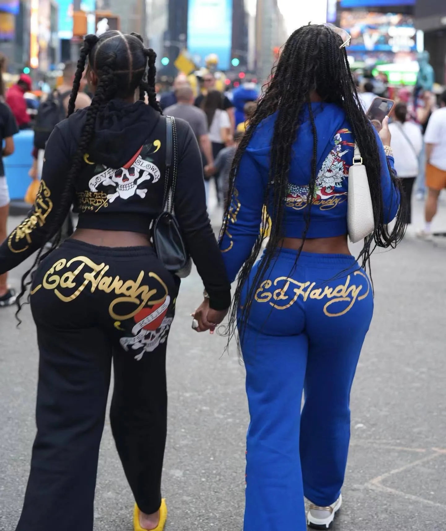 Kontturi Streetwear Women's Autumn/Winter Hooded Zip-Up Set with Ankle-Length Pants