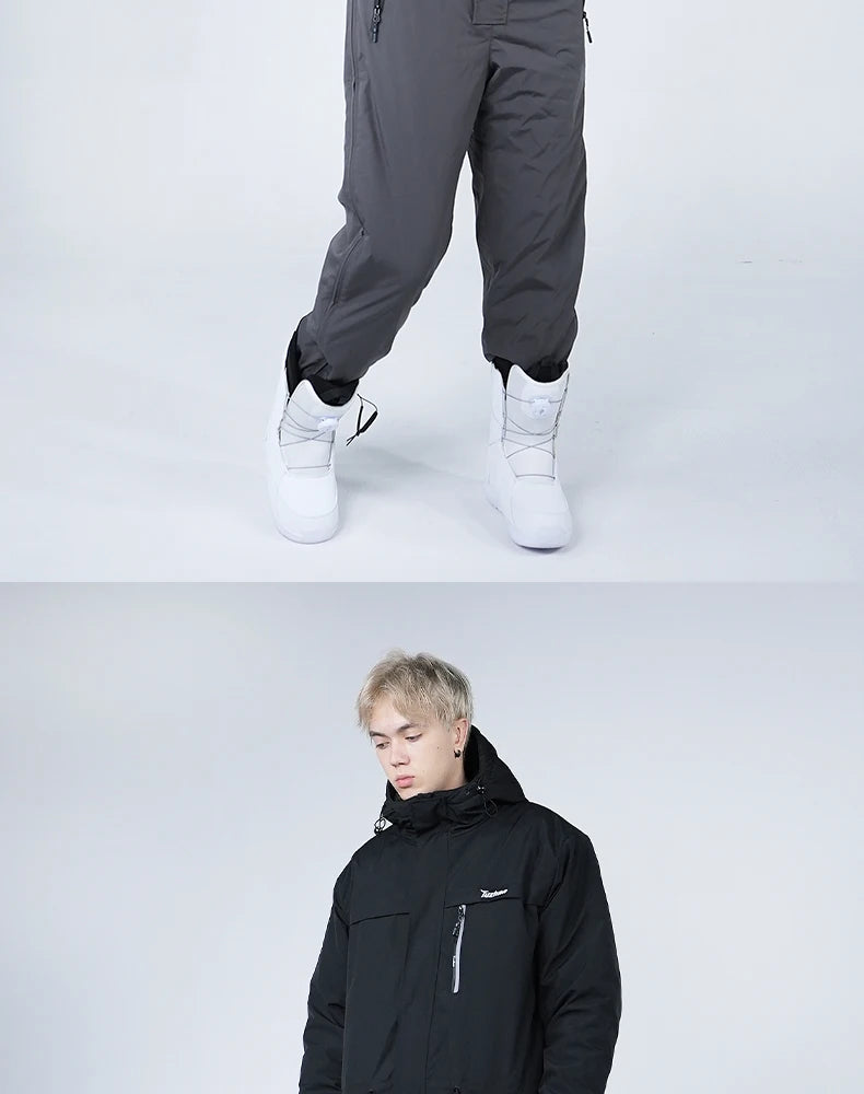 NoEnName Unisex Breathable, Waterproof, Warm & Windproof Jacket for Ice and Snow Sports & Cycling