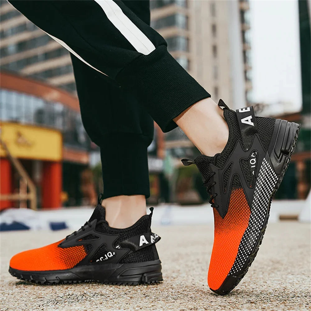 ChouNiZaDi Men's Breathable Mesh Sports Loafers – Casual, Athletic & Trendy Shoes