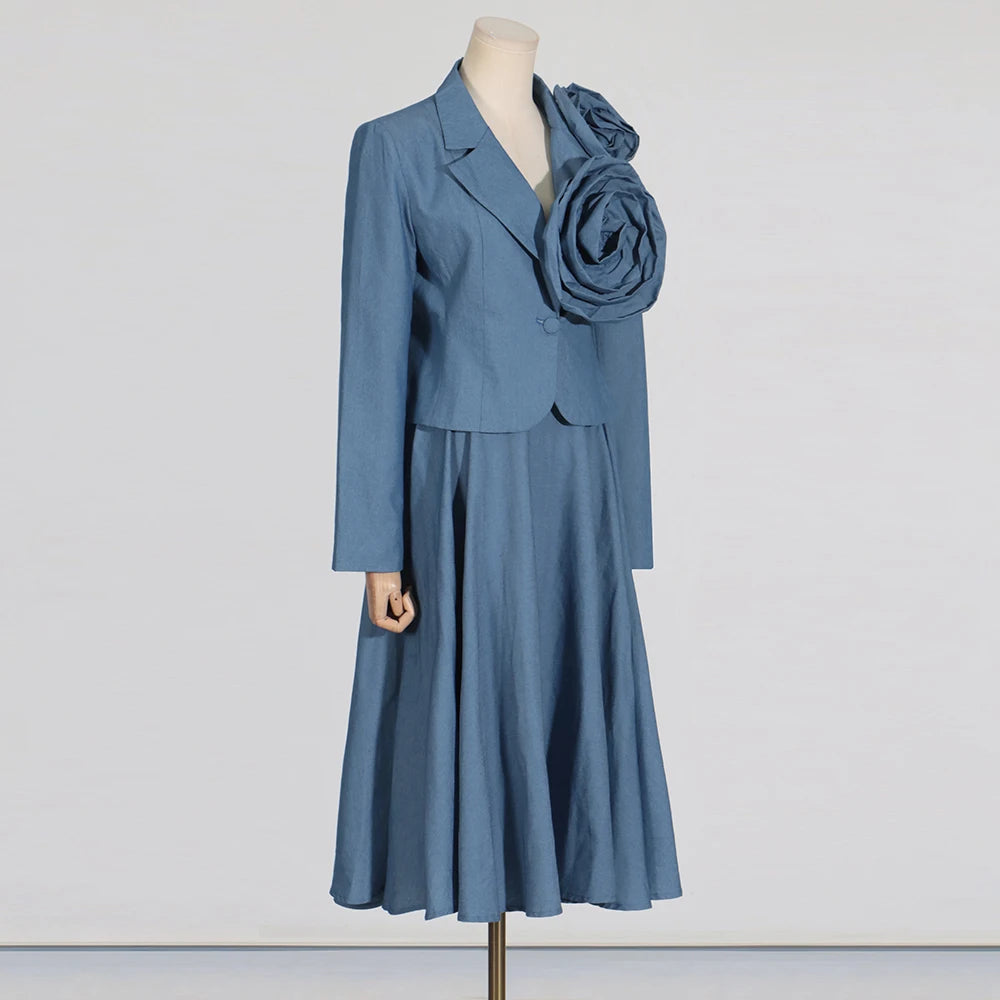 TWOTWINSTYLE Women’s A-Line Ankle-Length Dress – Elegant, Comfortable, and Stylish