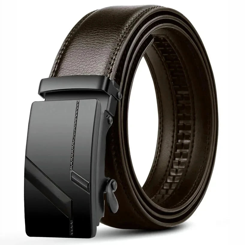 NoEnName_Null Fashion PU Belt for Men – Stylish, Durable, Adjustable Accessory