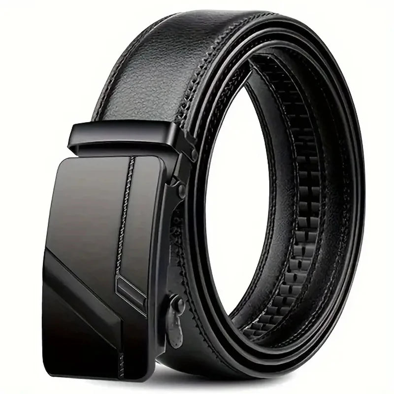 NoEnName_Null Fashion PU Belt for Men – Stylish, Durable, Adjustable Accessory