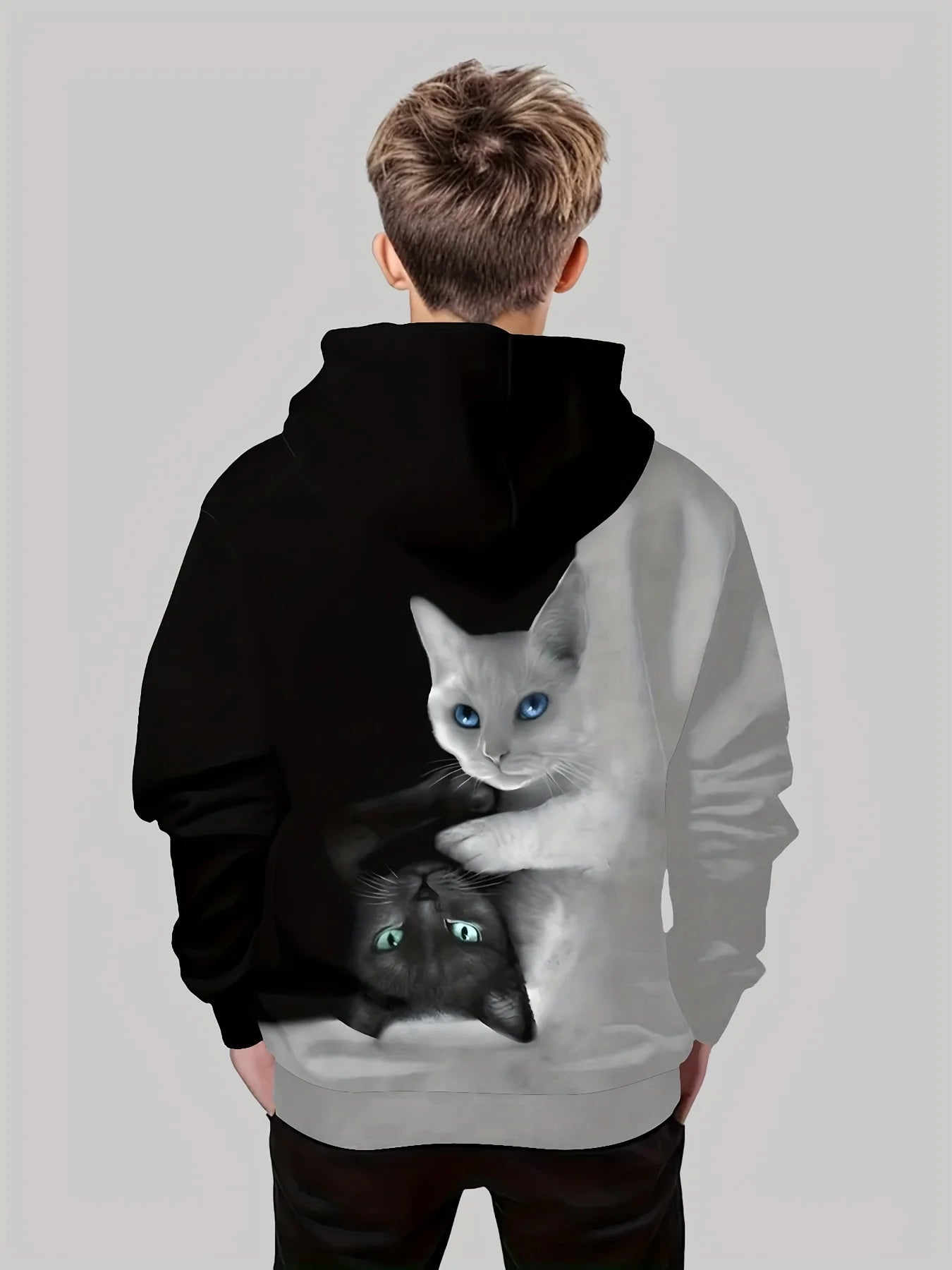 Colorful Cartoon Print Kids Sweatshirt – Casual Pullover for Boys & Girls (Ages 3–12)