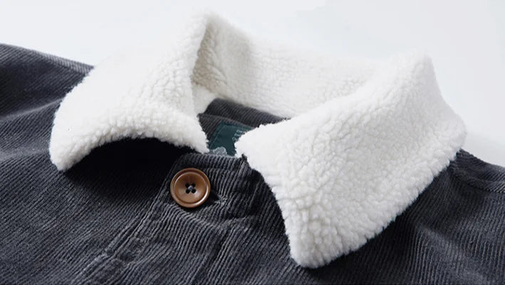 NoEnName_Null Men's Youthful Vitality Casual Zipper Jacket – Autumn & Winter Outerwear