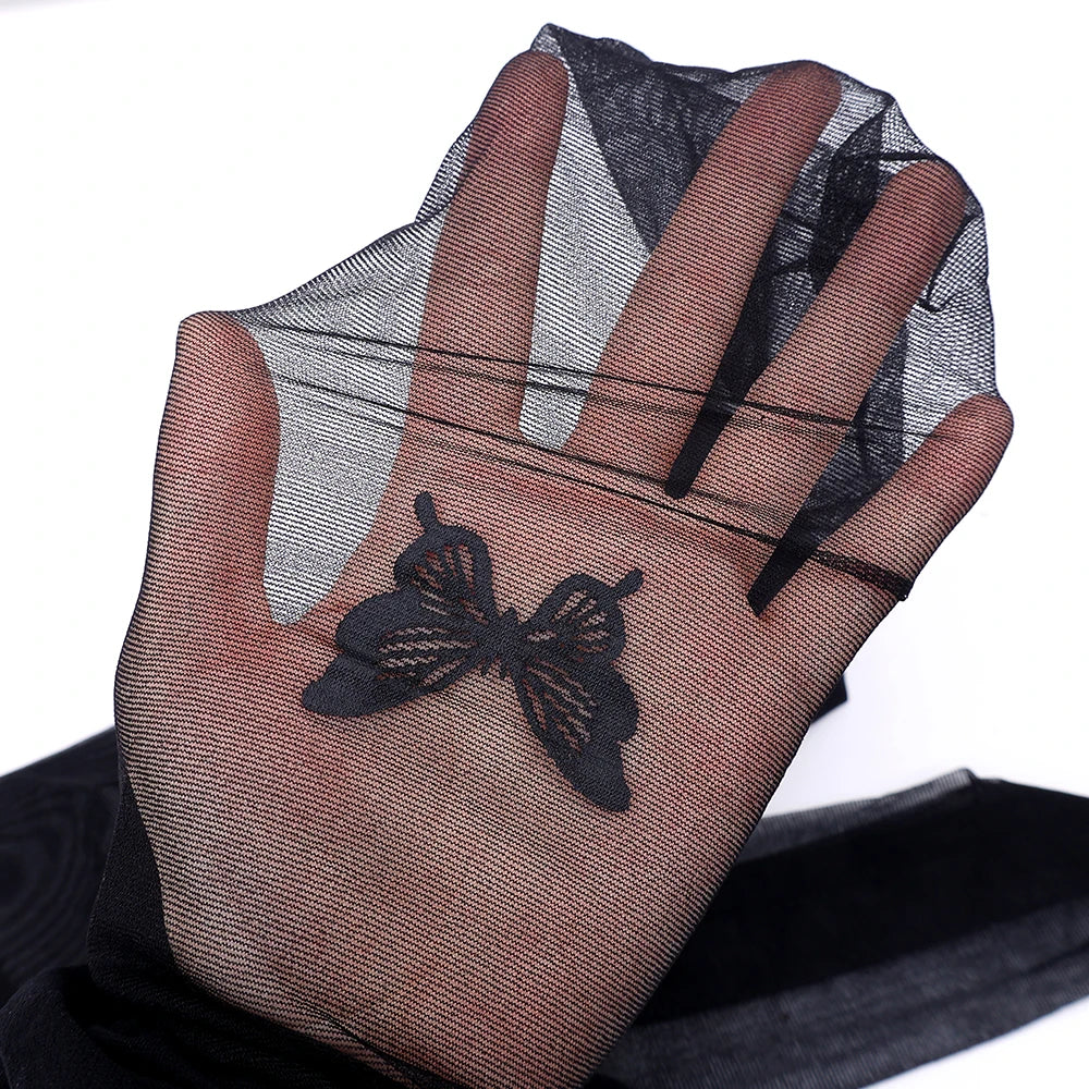 NoEnName_Null Printed Nylon Women's Tight – Thin, Comfortable, and Stylish