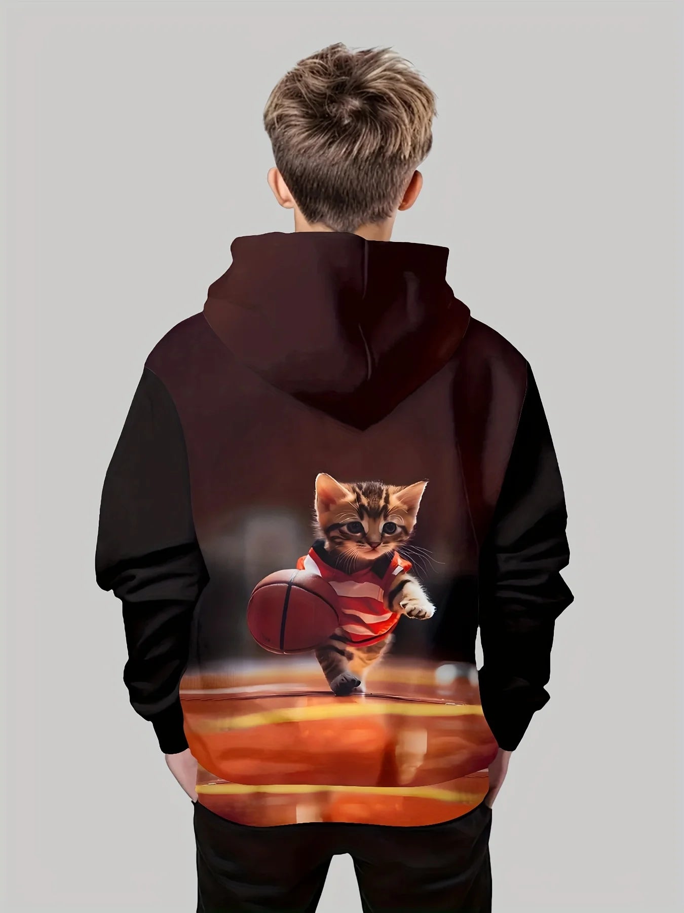 Colorful Cartoon Print Kids Sweatshirt – Casual Pullover for Boys & Girls (Ages 3–12)