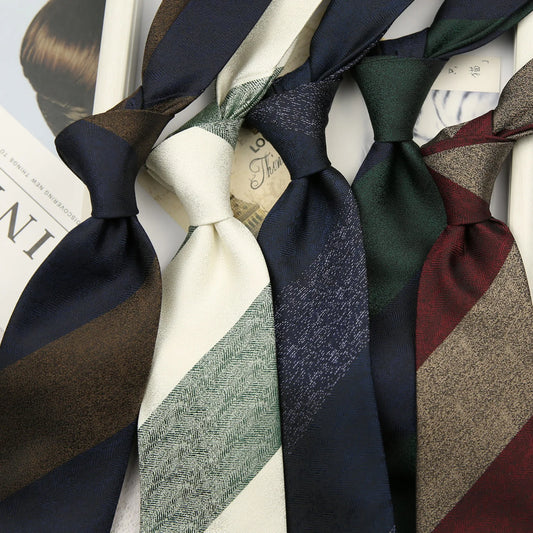 Title: Striped Polyester Neck Tie