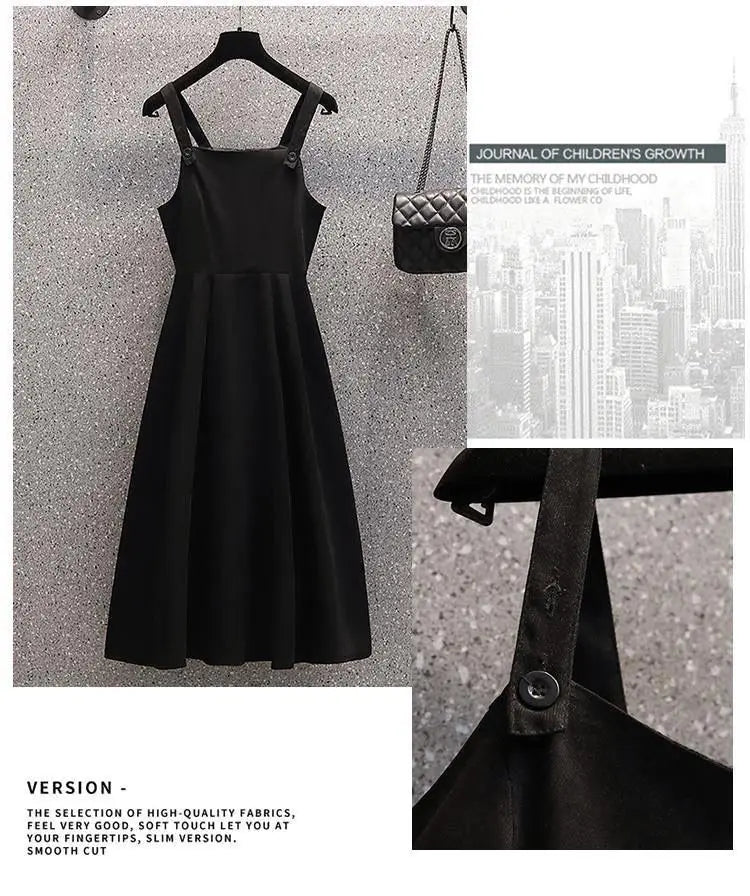 JiaoAmple Women’s Casual Puff Sleeve A-Line Dress – Stylish, Comfortable, and Perfect for Spring & Summer