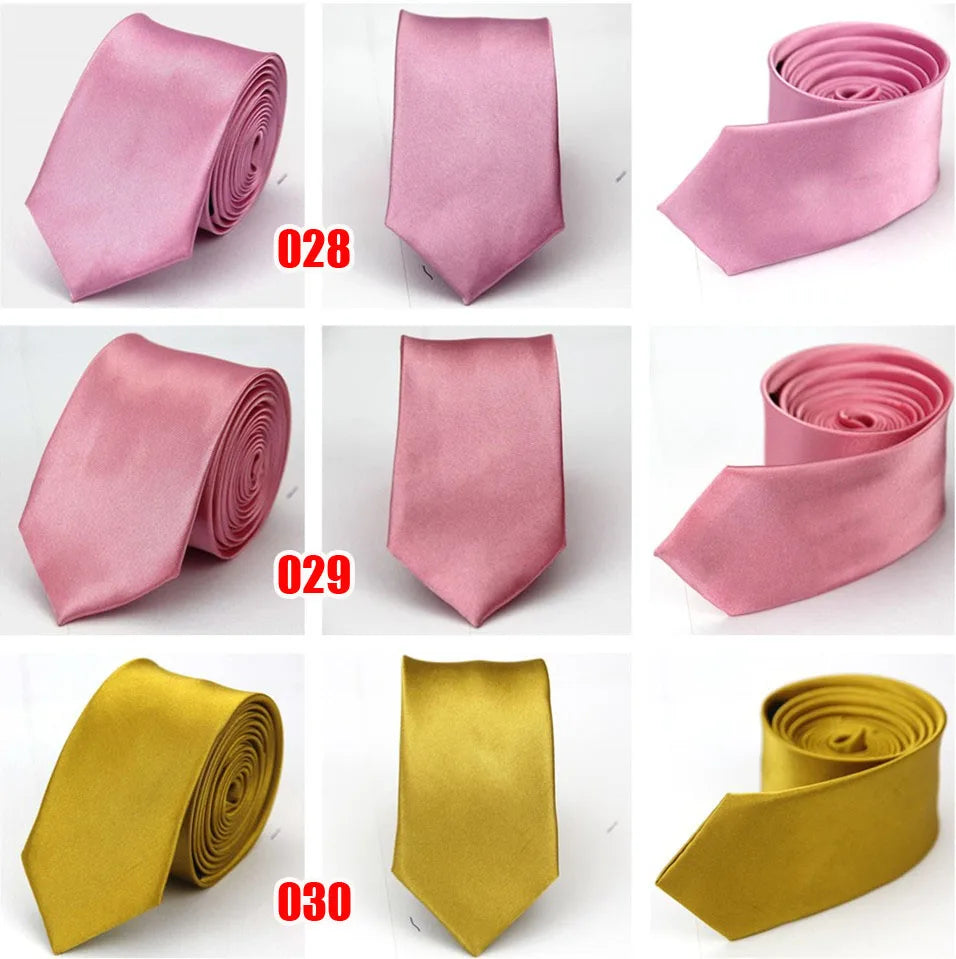 NoEnName_Null Silk Neck Tie - Plaid, Floral, Striped & More