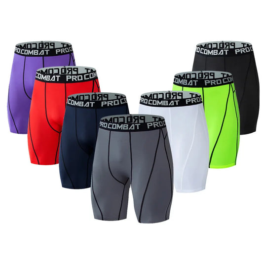 YOUONGWEAR Men's Compression Shorts and Running Tights
