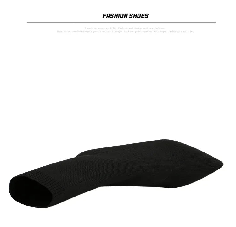 YBQJOO Women's Chelsea Boots – Pointed Toe, Ultra-High Heel, Sexy and Stylish Winter Footwear