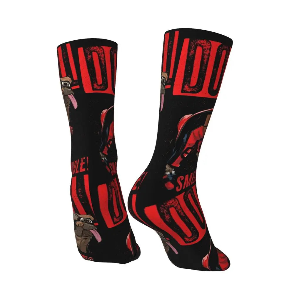 MINISO Deadpool Cosplay Socks - Unisex Movie & TV Accessories