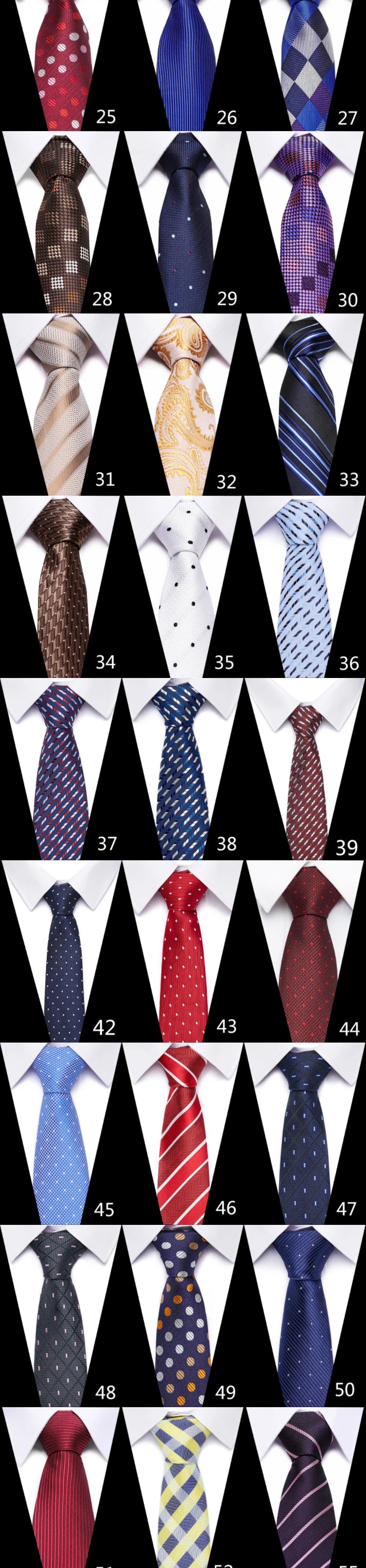 Dark Blue wedding Neck silk Tie 