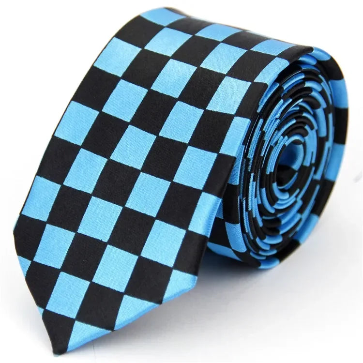 NoEnName_Null Silk Neck Tie - Plaid, Floral, Striped & More